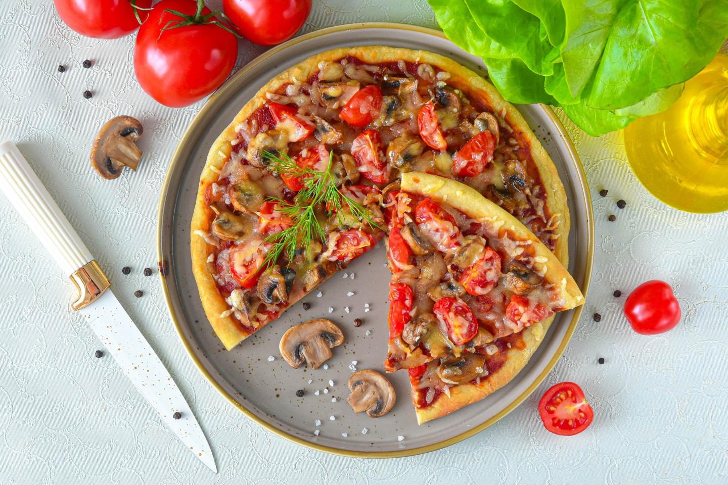 Pizza z frytkownicy beztłuszczowej