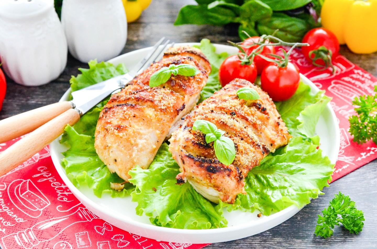 Piersi z kurczaka grillowane w piekarniku
