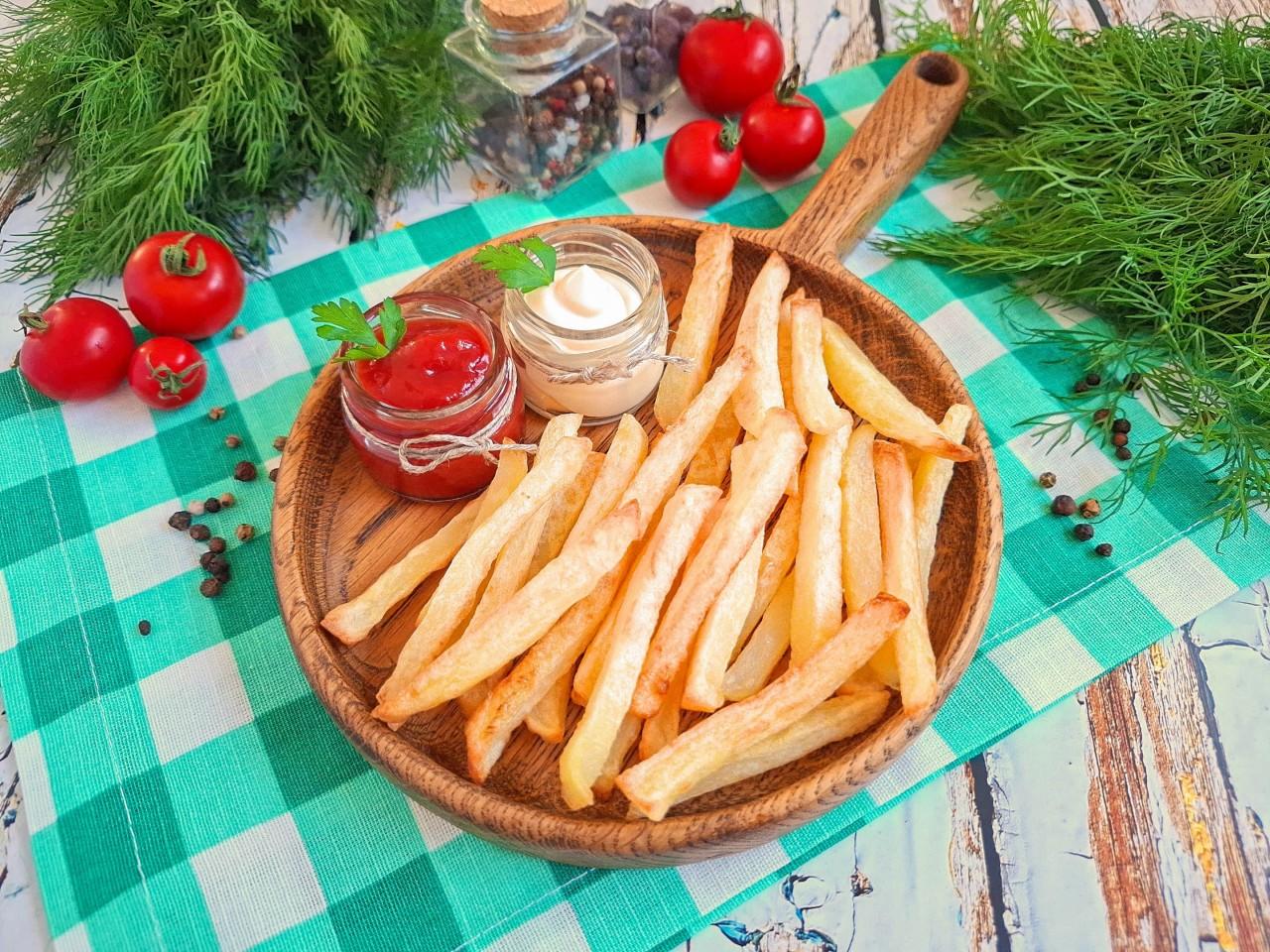 Frytki z frytkownicy beztłuszczowej